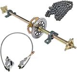 Go Kart Rear Axle Kit 44-inch Axle 