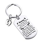 WSNANG Mommy To Be Keychain New Mom Gift Baby Announcement Gift I Love You Mommy Keychain (CA Mommy Bump DT)