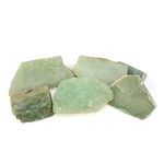 Reiki Crystal Products Natural Green Jade Rough, Raw Stone 1 KG, Green Jade Raw Stones