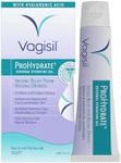 Vagisil Prohydrate External Hydrating Gel, Instant Relief From Vaginal Dryness Daily, For More Comfortable Intimacy, With Hyaluronic Acid To Hydrate And Retain Moisture, Hormone & Perfume Free, 30 g