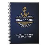 Personalized Boat Captain's Log Boo