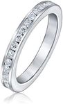 Cubic Zirconia Stackable CZ Channel