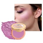 Oulac Purple Pink Blushers for Cheeks Cool Fair Skin Tone|Mineral Powders Blush Rich Colors |Matte Blusher,Vegan, 4.8g N.20 (Believe)