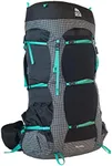 Granite Gear Blaze 60L Backpack - Women's Black/Black Gingham/Teal Regular