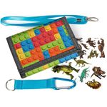 Kids Wallet for Boys Girls- Kids Trifold Wallet Ages 4-18, Dinosaur Wallets for Teen Boys, Cute Wallet with Coin Pocket and Card Holders, Children Birthday Gift, CB001, Cartoon
