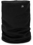 DANISH ENDURANCE Thermal Merino Neck Gaiter with Polar Fleece, Snood, Neck Warmer for Winter, for Men and Women, Black, One Size