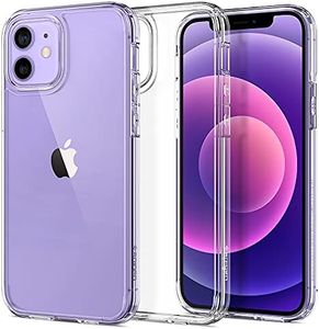 SPIGEN Ultra Hybrid Case Designed for Apple iPhone 12/12 Pro (2020) [6.1-inch] Air Cushion Bumper Hard Cover - Clear