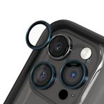 Totem VisualPro Lens Guard for iPhone 15 Pro | 15 Pro Max Lens Protector | 9H Hardness | Anti Glare | High Clarity | Auto-Align Install Kit | Stick Remover | Blue