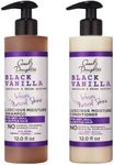 Carol's Daughter Black Vanilla Curly Hair Shampoo and Conditioner Set - Made with Shea Butter, Biotin, and Rosemary (2 Product Kit)