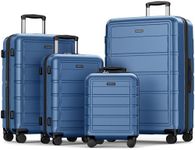 SHOWKOO Luggage Sets 4 Piece Expandable ABS+PC Hard Shell Lightweight Durable Travel Suitcase with Spinner Wheels TSA Lock