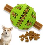 PawsOnlyUK Interactive Dog Toys for Boredom Dog Puzzle Toys Puppy Teething Toys for Small Large Dogs Dog Chew Toys (Small, GREEN)