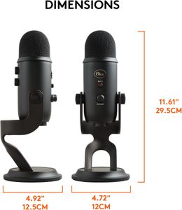 Blue Yeti USB Microphone – Black