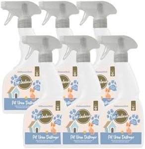Fabulosa Furbulosa Pet Urine Destroyer, Perfect for Removing Pet Urine Stains and Scents, Odour Remover and Pet Deodorising Spray, 500ml, 6 Pack, Mediterranean Woods
