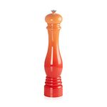 Le Creuset Classic Adjustable Pepper Grinder, Large, Chip-resistant ABS Plastic, Anti-corrosion, 518 g, Volcanic, 96002700090000, 30 cm