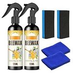 Natural Micro-Molecularized Beeswax Spray, Molecularized Beeswax Spray, Beeswax Furniture Polish, Wood Seasoning Beewax, Bees Wax Furniture Polish and Cleaner (2 Pcs)