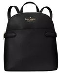 Kate Spade New York Staci Dome Saffiano Leather Medium Backpack Black