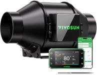 VIVOSUN G4 4" Inline Duct Fan & Tem