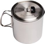 Solo Pot 900: Lightweight Stainless Steel Backpacking Pot for Solo Stove and Other Backpacking & Camping Stoves