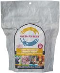 Fresh Is Best Tasty Trimmings – Freeze Dried Dog Food – Raw Freeze Dried Cat & Dog Food Toppers in Resealable Zipper Bag – Chicken with Yam, Apples, Kale, & Collards – Made in The USA
