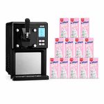 Cooks Professional Luxury Soft Serve Ice Cream Maker | 1.5L | Self-Cooling Compressor | Auto Cleaning | Digital Display | Perfect for Sundaes & Desserts | Includes 12 x 1L Mr Whippy Ice Cream Mix