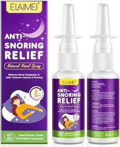 Spray Nasal Contre Le Ronflement 30Ml, Spray Naturel Contre Le Ronflement, Soulage Efficacement Le Ronflement, Améliore La Respiration, Solution 100% Naturelle Contre Le Ronflement