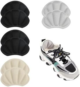Caybats Almohadillas de Talón Ajustables y Protectoras Unisex - Esponja Absorbente Antirozaduras para Zapatos Grandes, Reduce Tamaño y Previene Ampollas, Adhesivas y Cómodas para Todo Tipo de Calzado