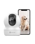 EZVIZ 2K Indoor Camera PT, Auto Tracking,IR Night Vision, Motion Detection Alert, Baby Monitor,Two Way Talk, Sleep Mode | CP1 3MP