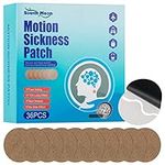 36 Pieces Motion Sickness Patches, Sea Sickness Patch for Cruise, Motion Sickness Ear Patch for The Relief of Nausea and Dizziness in Adults and Kids from Cars Cruise Ships Planes Trains Buses Sea