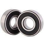 XiKe 2 Pack Precision Ball Bearing Replacement for Pentair Whisperflo Pool Pump, Rotate Quiet High Speed and Durable.