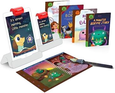 Osmo - Reading Adventure - Emergent Reader for iPad - Ages 5-7-Builds Reading Proficiency, Phonics, Fluency, Comprehension & Sight Words iPad Base Required+Access to More Books (902-00076)