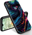 RYUITHDJP for Cricket Icon 4 Phone Case 6.5" Abstract Design, Phone Case for Cricket Icon 4 Case TPU Stylish Protective Cover