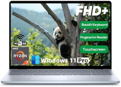 Dell Inspiron 16 5645 Maxed Out Workstation, 16" FHD+ WVA, AMD Ryzen 7 8840U, 64GB RAM, 2TB SSD, Type-C PD, Fingerprint, Win 11 Pro, Aluminum Cover