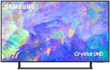50 Inch CU8500 4K UHD Smart TV (2023) - Air Slim Design TV With Centre Stand & Alexa Built In, 4K Crystal Processor, Object Tracking Sound, Multi View, Gaming TV Hub & Smart TV Content