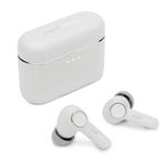 Cambridge Audio Melomania A100 - True Wireless Earbuds, Lightweight In-Ear Headphones with Adaptive Active Noise Cancelling, aptX™ Lossless Bluetooth, Up to 39-Hour Battery with Charging Case – White