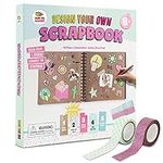 DOODLE HOG Journal for Girls, Teens - Journal Kit Includes 40 Page Journal, Stickers, Keychain, Markers, Washi Tape & Poster. Great Teen Girl Gifts! (Dotted Pink Scrapbook Kit)