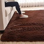 Beihaoer Long-haired thick velvet carpet floor mat living room carpet coffee table rug bedroom bedside blanket bay window mat (9, 50 * 160cm(19.68 * 62.99''))