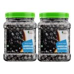 Bliss of Earth Whole Dried American Blueberries 500gm Exotic Dry Fruit King of Antioxidant (Pack of 2)