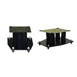 Speaker Stands,Floor-Standing One Pair, Black