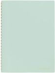 Maruman Septcouleur Lab Notebook, 8.35 x 6.22 Inches (A5), 3mm square grid, 100 sheets, Comfort Mint (N768-53)