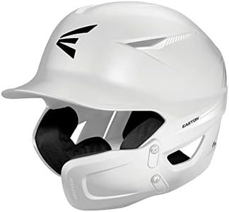 Easton | PRO MAX Batting Helmet | Jaw Guard Included | M/L | White