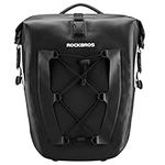 ROCKBROS Bike Pannier Bag 25L-32L 100% Waterproof Rear Rack Bike Bag Bicycle Bag for Rear Carrier Bike Handbag for Cycling Touring Travelling