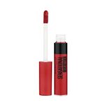 Maybelline New York Lipstick, Matte Finish, Non-Sticky and Non-Drying, Sensational Liquid Matte, 14 Red Serenade, 7ml