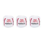 Aunt Lydia Fashion White Crochet - 3 Pack of 150y/137m - Cotton - Gauge 3 - Crochet