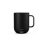 Ember Temperature Control Smart Mug 2-295 ml App-Controlled and Rechargeable Heated Coffee Mug with Intelligent LED Display, 1.5-hr Battery Life and Improved Design, Black