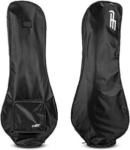 Golf Club Bag Rain Cover Bag Dustproof Waterproof Foldable Golf Carry Bag (Black)