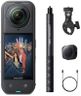 Insta360 X5 Motorcycle Bundle - Waterproof 8K 360° Camera, Rugged & Replaceable Lens, 3-Hour Battery, Clear Audio, Stabilization, Invisible Selfie Stick Effect, Leading Low Light