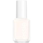 essie nail polish, vegan, glossy shine finish, salon quality formula, marshmallow, white, 13.5ml