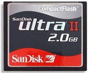 2GB Sandisk Ultra II Compactflash C