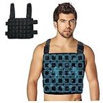 Wearable Body Ice Pack Cooling Vest for Men in Summer, Cold Pack for Body, Men's Ice Vest for Hot Weather with Ice Packs, Women Man Practical Cooling Vest for Workers in Heat