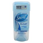 Secret Outlast Antiperspirant And Deodorant Clear Gel, Completely Clean, 2.7 Oz